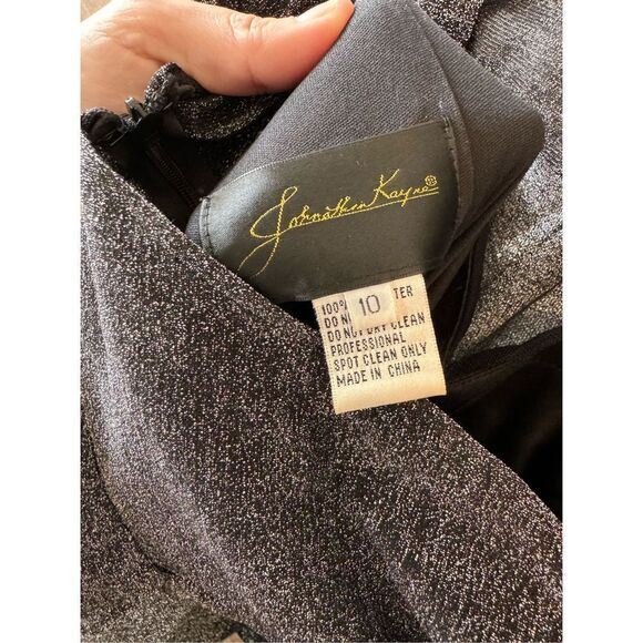 Johnathan Kayne 8111 MB Prom in Black Size 10 - Picture 7 of 12